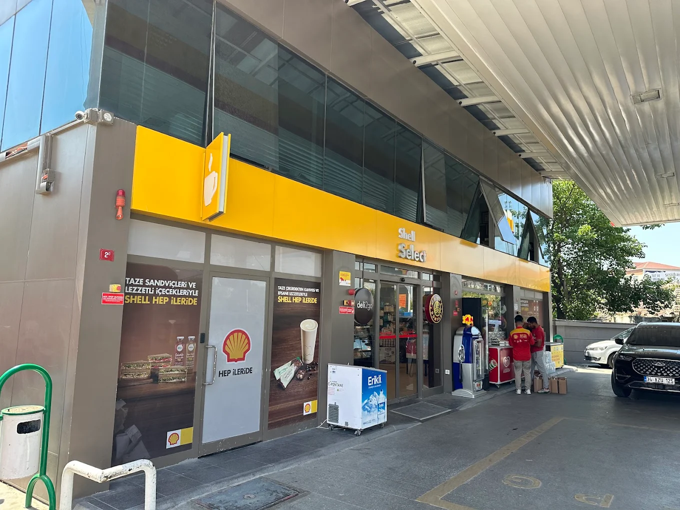 Shell Select girişi